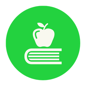 apple on books